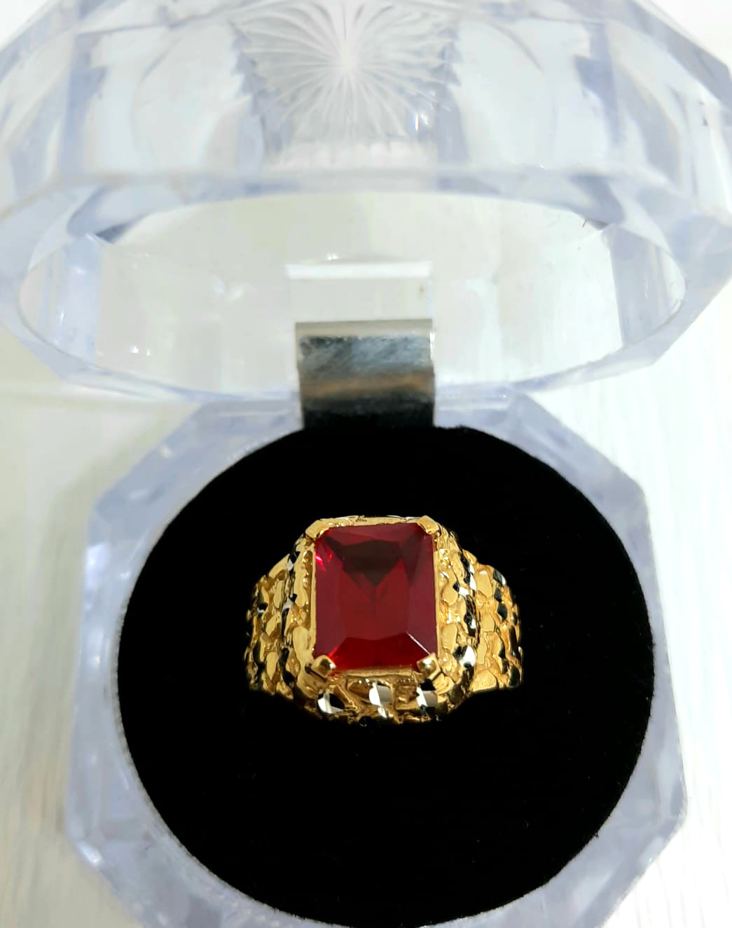 Gold Gent Ring